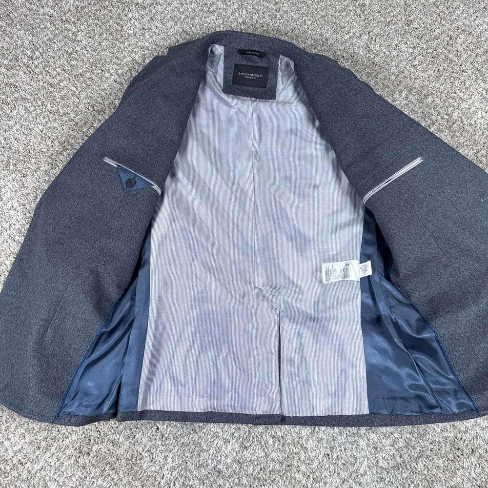 Banana Republic Men's Gray Sport Coat Blazer